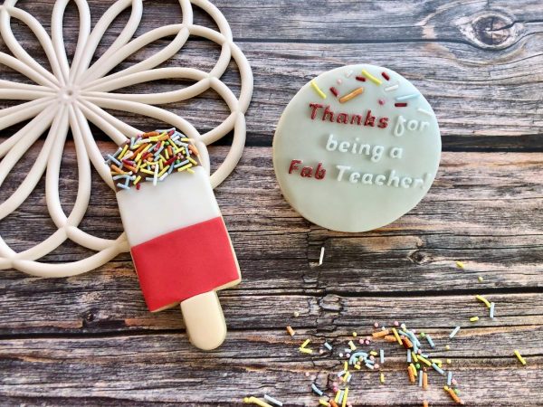 Fab teacher Thanks For Being A Fab Teacher Fondant Stamp Embosser, Teacher Appreciation, Best Teacher, Thankyou, Thank You