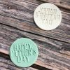 HFD Happy Father’s Day Fondant Stamp Embosser, Fathers Day
