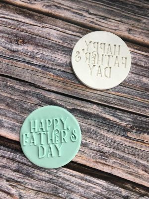 Happy Father’s Day Fondant Stamp Embosser, Fathers Day