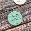 Happy Father's Day Fondant Stamp Embosser, Happy Fathers Day, Dad, Daddy