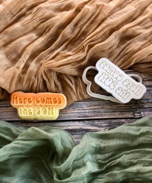 Here Comes The Son Cookie Cutter and Fondant Stamp Embosser