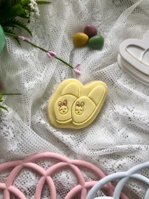 Slippers Cookie Cutter and Stamp