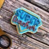 Super Teacher Cookie Cutter and Fondant Stamp Embosser, Thank You Teacher