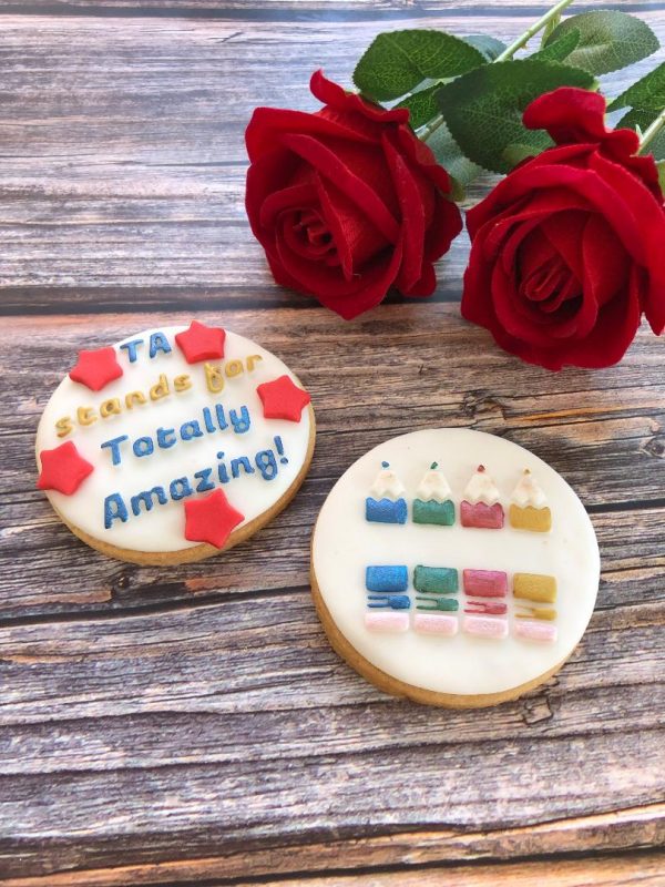 TA Stands For Totally Amazing Fondant Stamp Embosser, Teaching Assistant Embosser
