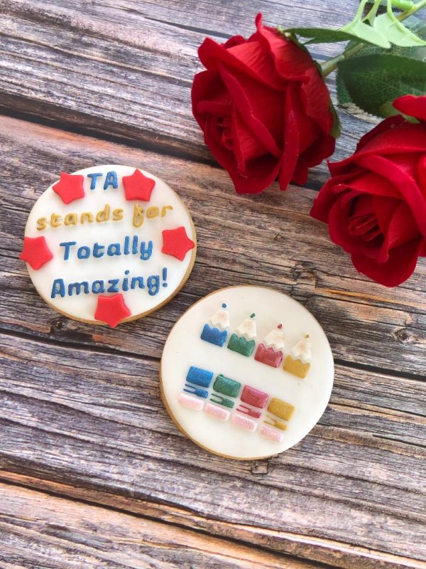 TA Stands For Totally Amazing Fondant Stamp Embosser, Teaching Assistant Embosser