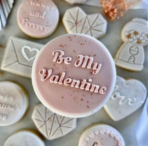 Be My Valentine Fondant Stamp Embosser, Valentine's Day, Love