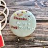 fab teacher 2 Thanks For Being A Fab Teacher Fondant Stamp Embosser, Teacher Appreciation, Best Teacher, Thankyou, Thank You