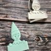 Elf Place Setting Cookie Cutter and Fondant Stamp, Elf On The Shelf, Cute Elf