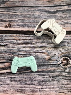 Games Controller Cookie Cutter and Fondant Stamp Embosser, X Box, PS5, Playstation, Gaming