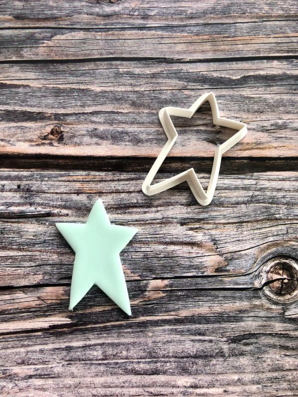 STAR CUTTER Cute Star Shape Cookie Cutter, Christmas Star, Twinkle Twinkle