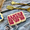Santas Favorite Ho Ho Ho Cookie Cutter and Fondant Embosser