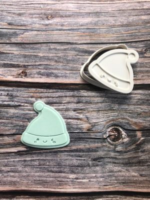 Hat Cookie Cutter and Fondant Stamp