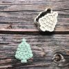 Christmas Tree Cookie Cutter and Fondant Embosser