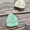 House Cookie Cutter and Fondant Stamp, Home, New Home, Christmas Village