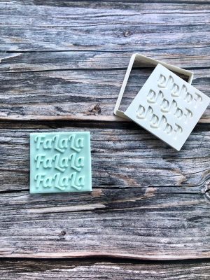 Fa La La Cookie Cutter and Embosser
