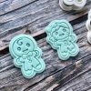 gingerbread 3 Gingerbread Girl Cookie Cutter and Fondant Stamp Embosser, Ginger Bread, Christmas