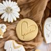 Grandma Cookie Stamp, Mother's Day, Mothers Day, Grandparents Day, Grandma Heart, Love