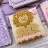 Lion Cookie Cutter and Fondant Stamp, Circus Lion, Circus Theme Embosser