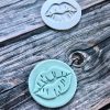 Lips Fondant Stamp Embosser, Pucker Up, Kiss, Pout, Valentine's Day, Kisses