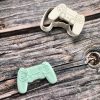 pc cONTROL 2 Games Controller Cookie Cutter and Fondant Stamp Embosser, X Box, PS5, Playstation, Gaming