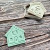 House Cookie Cutter and Fondant Stamp
