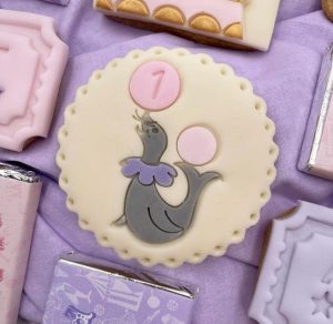 Seal Cookie Stamp, Circus Cookie Stamp, Performing Seal, Circus Theme