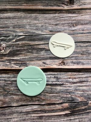 Skateboard Cookie Stamp, Skating, Skater