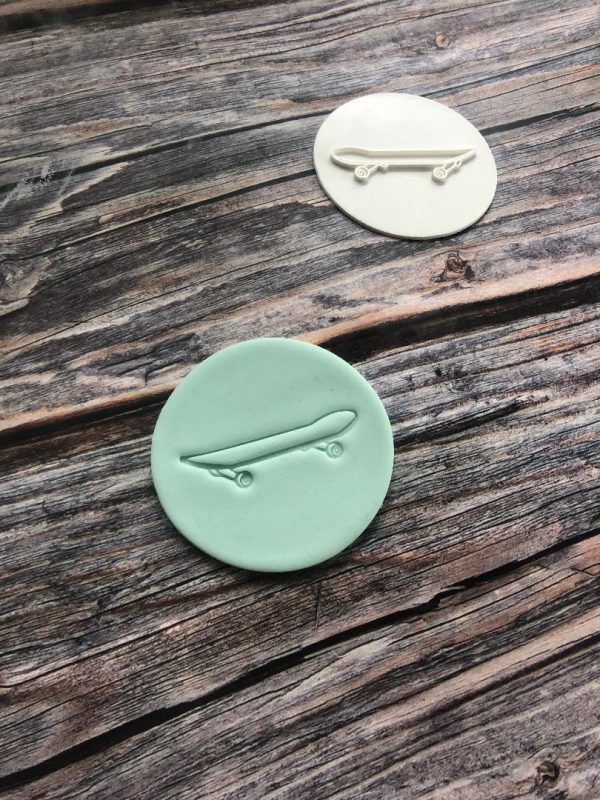 skayteboard 2 Skateboard Cookie Stamp, Skating, Skater