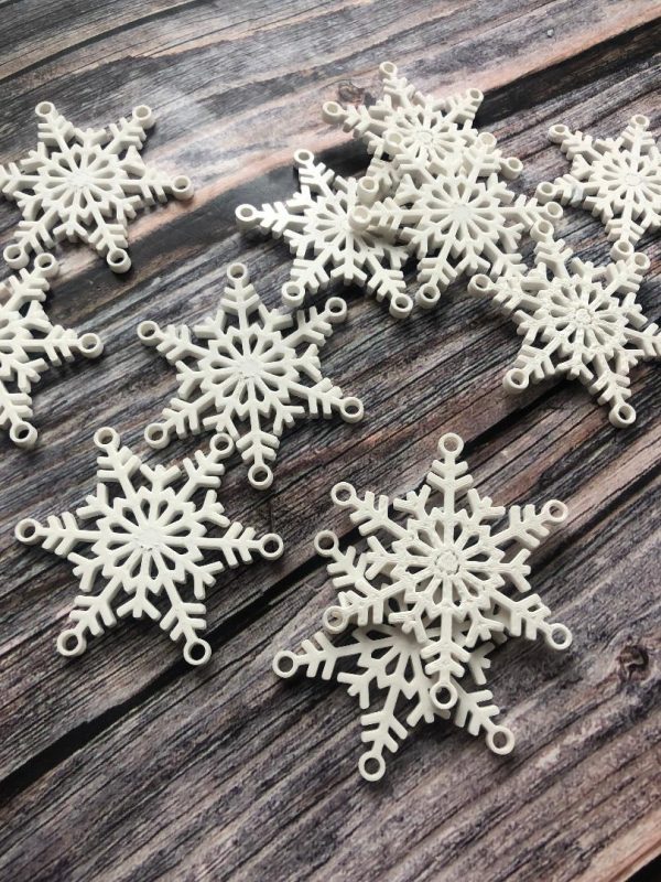 snowflakes 2 Snowflake Gift Tags, Christmas Ornaments, Christmas Accessories