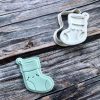 Cute Stocking Cookie Cutter and Fondant Stamp Embosser, Christmas Stocking