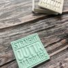 Straight Outta Marriage Cookie Cutter and Fondant Stamp Embosser
