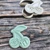 Thank You Cherry Cookie Cutter & Fondant Stamp – Retro Cherry Design