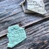 Train Cookie Cutter and Fondant Stamp Embosser, Steam Train, Retro Train