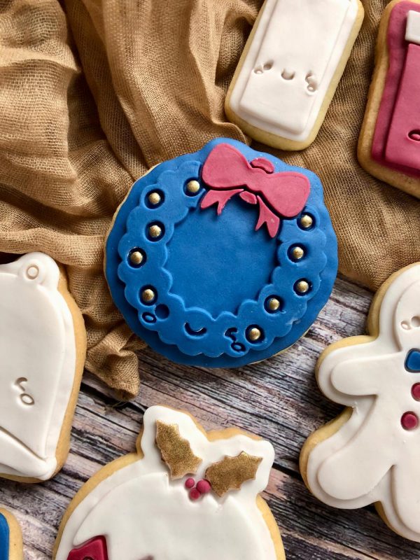 Wreath Cookie Cutter and Embosser