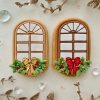 Window Cookie Cutter and Fondant Stamp, New Home, Christmas