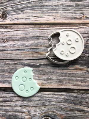 Santa’s Cookie Cookie Cutter and Fondant Stamp, Christmas Cookie, Father Christmas