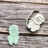 IMG_4046 Santa Cookie Cutter and Fondant Stamp, Sleepy Santa, Father Christmas