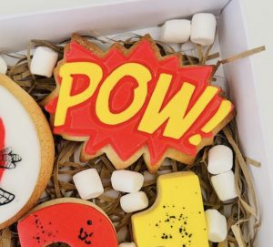 POW Cookie Cutter and Fondant Stamp, Superhero, Marvel