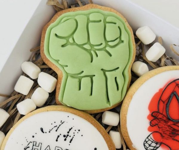 IMG_4225 Fist Cookie Cutter and Fondant Stamp, Superhero, Marvel