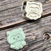 Owl Cookie Cutter and Fondant Stamp Embosser, Farm Animal, Bird, Halloween