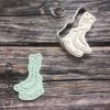 Ice Skate Cookie Cutter and Fondant Stamp, Christmas, Winter, Figure Skating