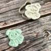 Dog Cookie Cutter and Fondant Stamp Embosser, Farm Animal, Cute Puppy, Pet, I Woof You