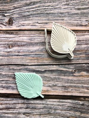 Palm Spear Cookie Cutter and Fondant Stamp