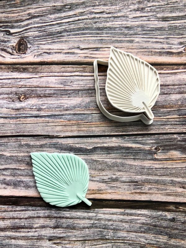 Palm Spear Cookie Cutter and Fondant Stamp