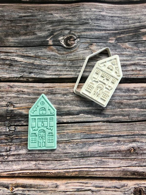 Shop Cookie Cutter and Fondant Stamp, Christmas, Toy Store