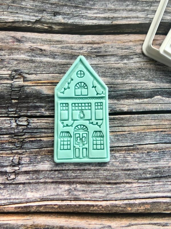 Shop Cookie Cutter and Fondant Stamp, Christmas, Toy Store