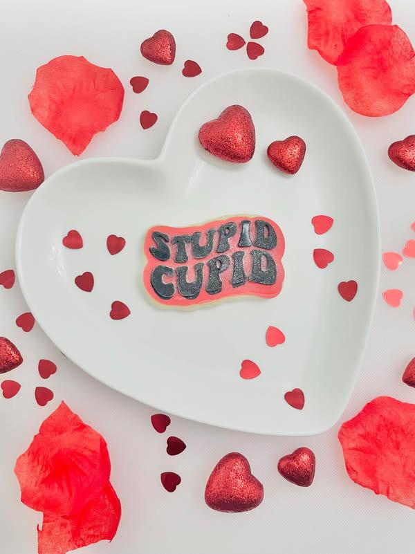 Stupid Cupid Cookie Cutter and Fondant Embosser