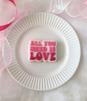 All You Need is Love Cookie Cutter and Embosser