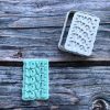 Love Love Love Cookie Cutter and Fondant Stamp Embosser, Valentines Day Embosser