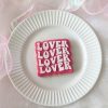 Lover Cookie Cutter and Fondant Embosser Lover Cookie Cutter and Fondant Embosser